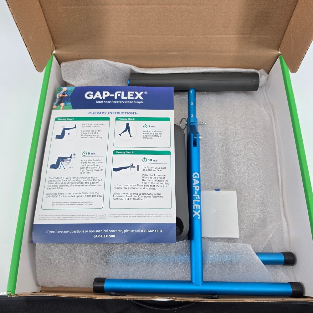 Gap-Flex Total Knee Recovery System Regular Physical Therapy Post-Op Rehab Kit